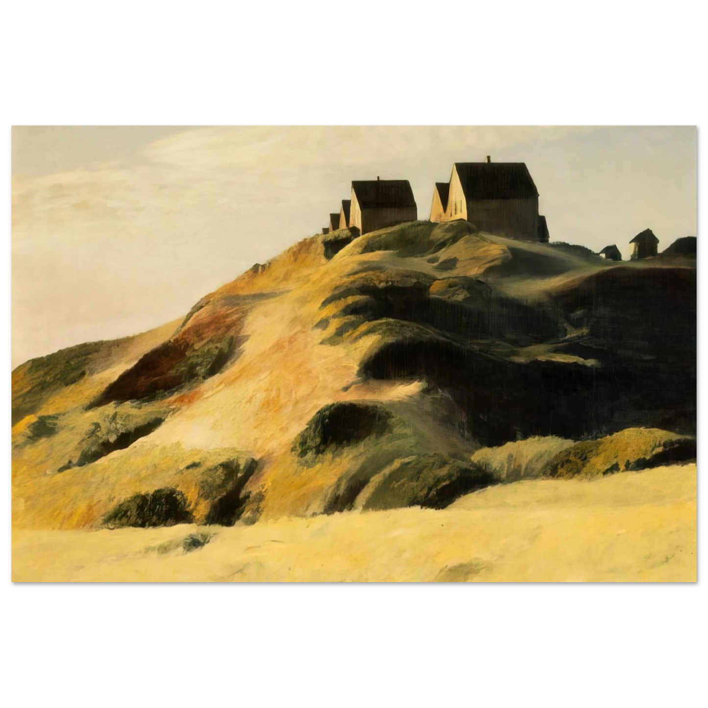 Edward Hopper - Corn Hill Fine Art Poster