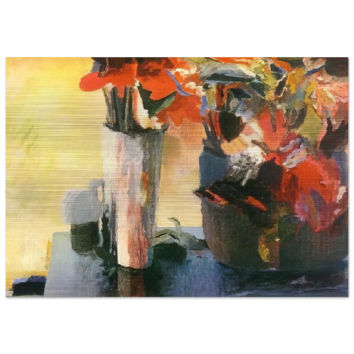 Untitled - Expressionism - Menez Brushed Aluminum Print - 70x100 cm / 28x40 inches | Menez Aluminum Print | Menez Prints
