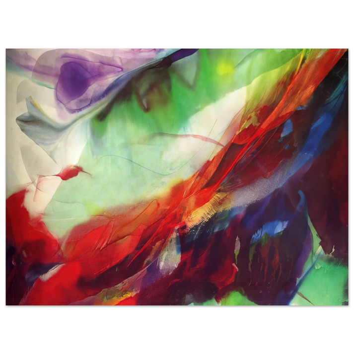 Paul Jenkins - Phenomena Sun over the Hour Glass 75x100 cm / 30x40inches Fine Art Poster