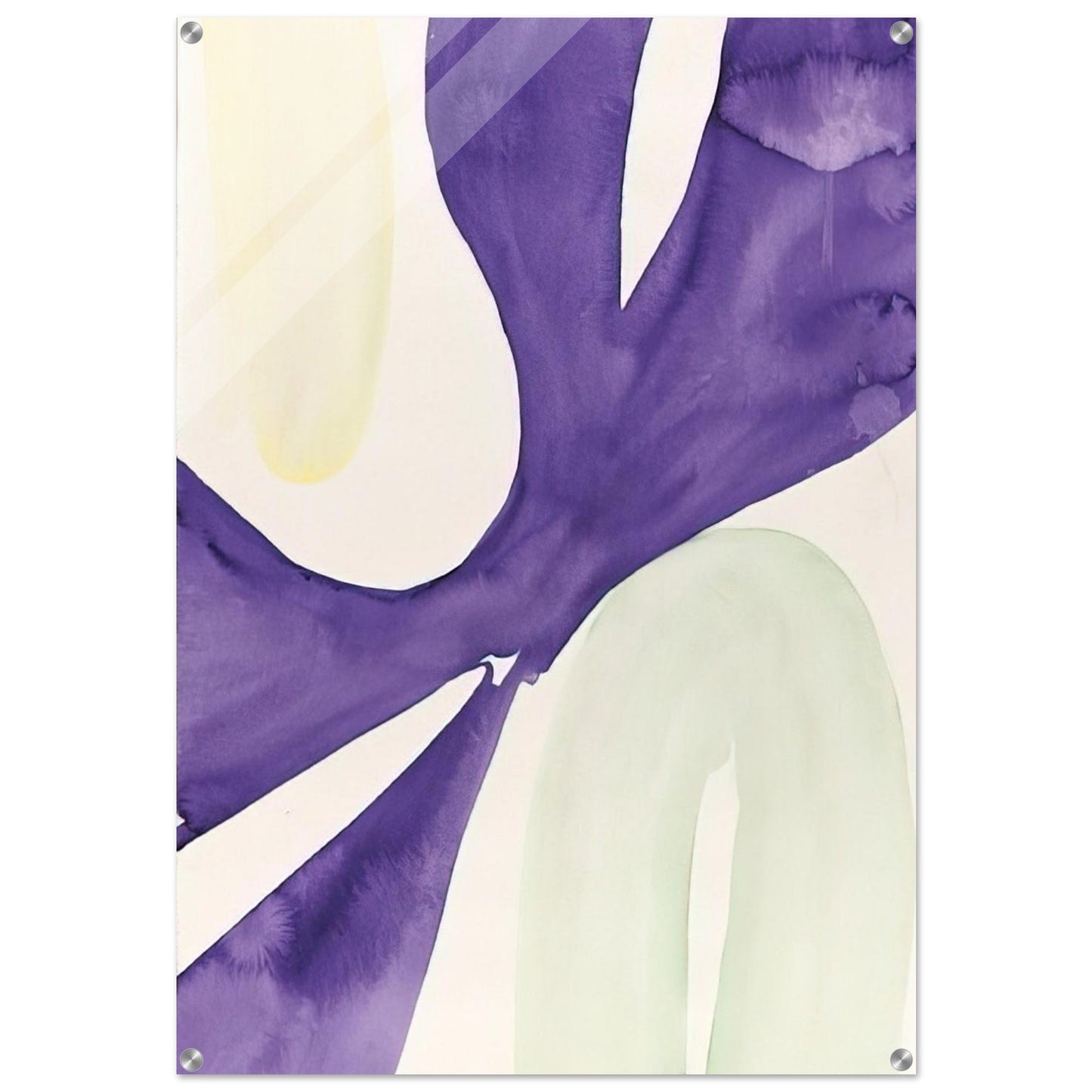 Untitled - 1967 - Ernst Wilhelm Nay Acrylic Print - 70x100 cm / 28x40″ inches | Ernst Wilhelm Nay Wall Art | Ernst Wilhelm Nay Prints