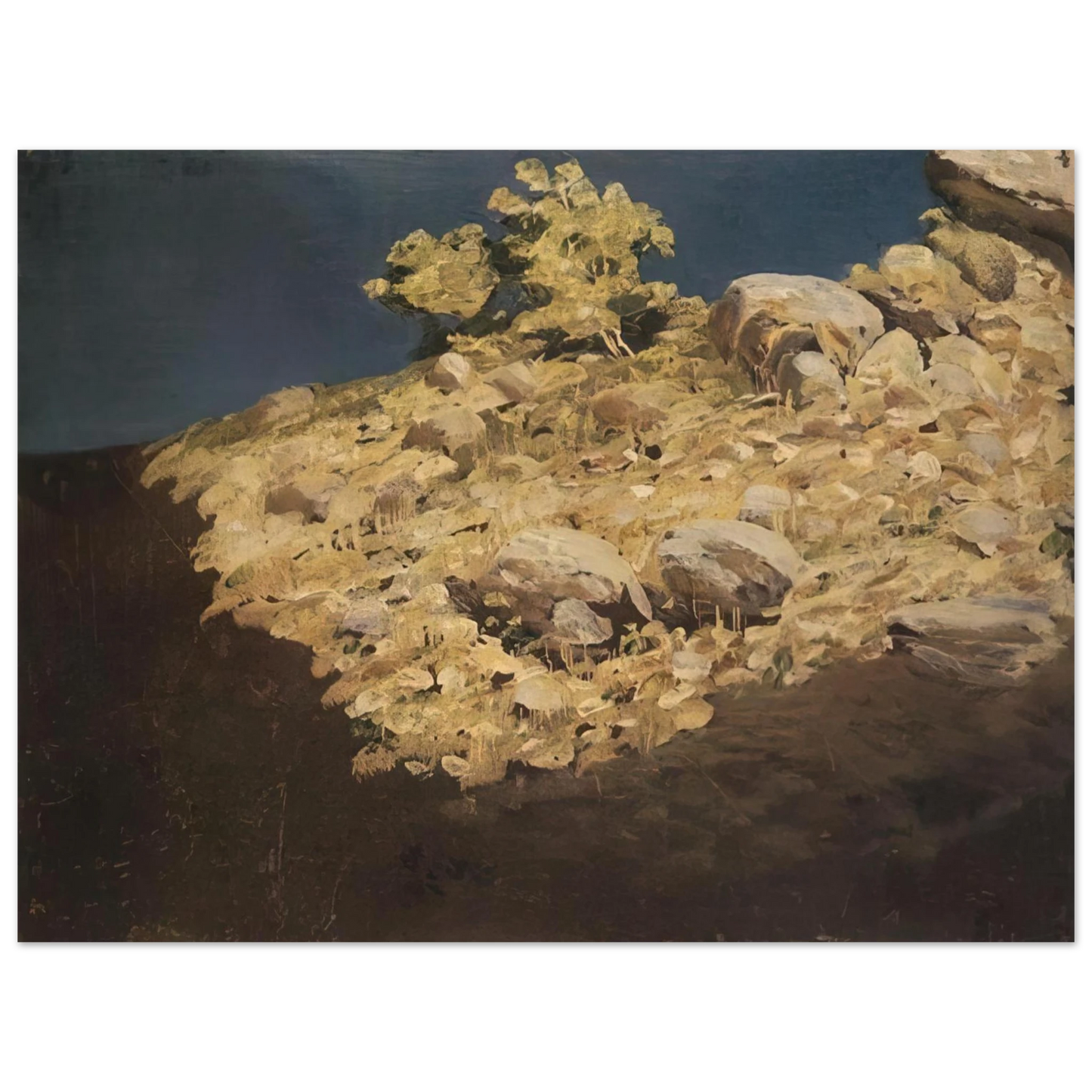 Arkhyp Kuindzhi - Mountain slope. Crimea 75x100 cm / 30x40inches Fine Art Poster