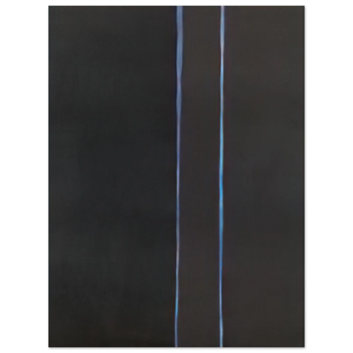 Barnett Newman - By Twos 75x100 cm / 30x40inches Fine Art Poster