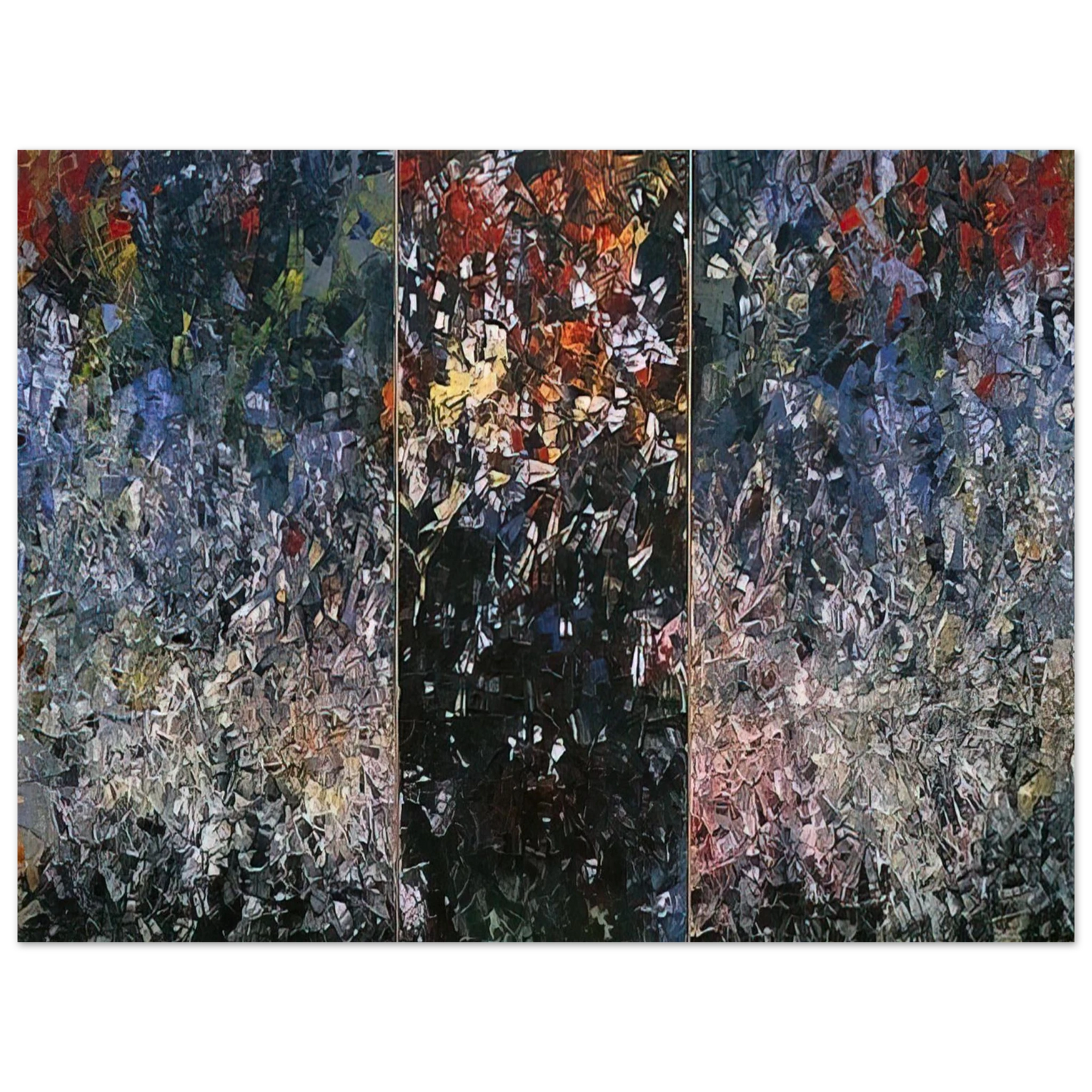 Jean-Paul Riopelle - Pavane 75x100 cm / 30x40inches Fine Art Poster