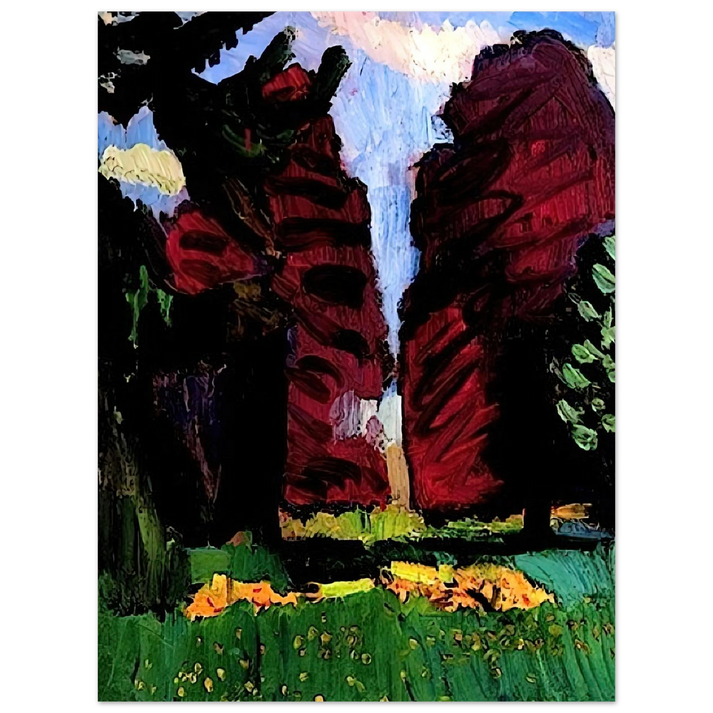 Henri Matisse - COPPER BEECHES 1901 75x100 cm / 30x40inches Fine Art Poster
