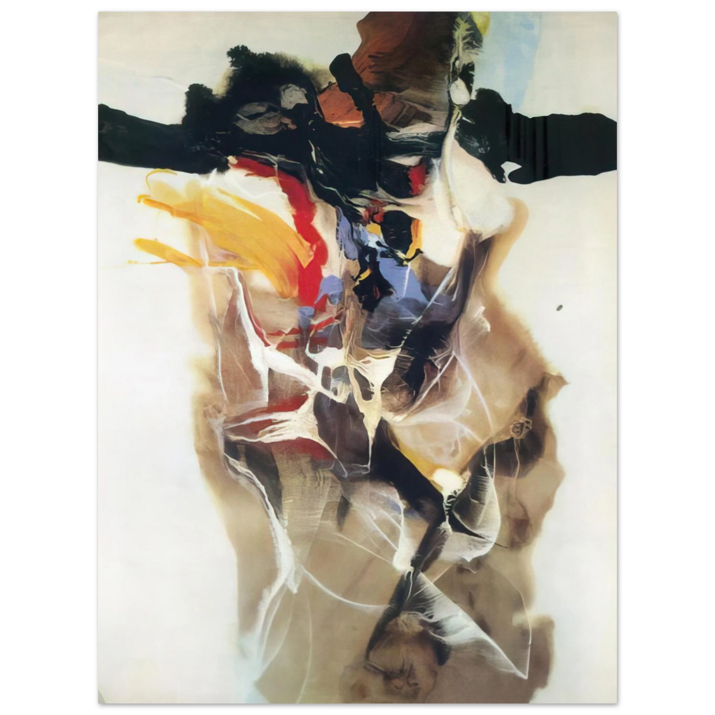 Paul Jenkins - Phenomena High Octane - 1960 75x100 cm / 30x40inches Fine Art Poster