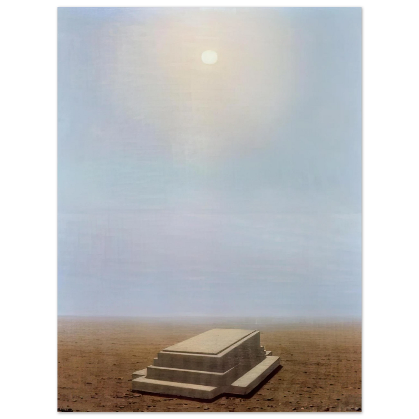 Rene Magritte - THE BEYOND 1938 75x100 cm / 30x40inches Fine Art Poster