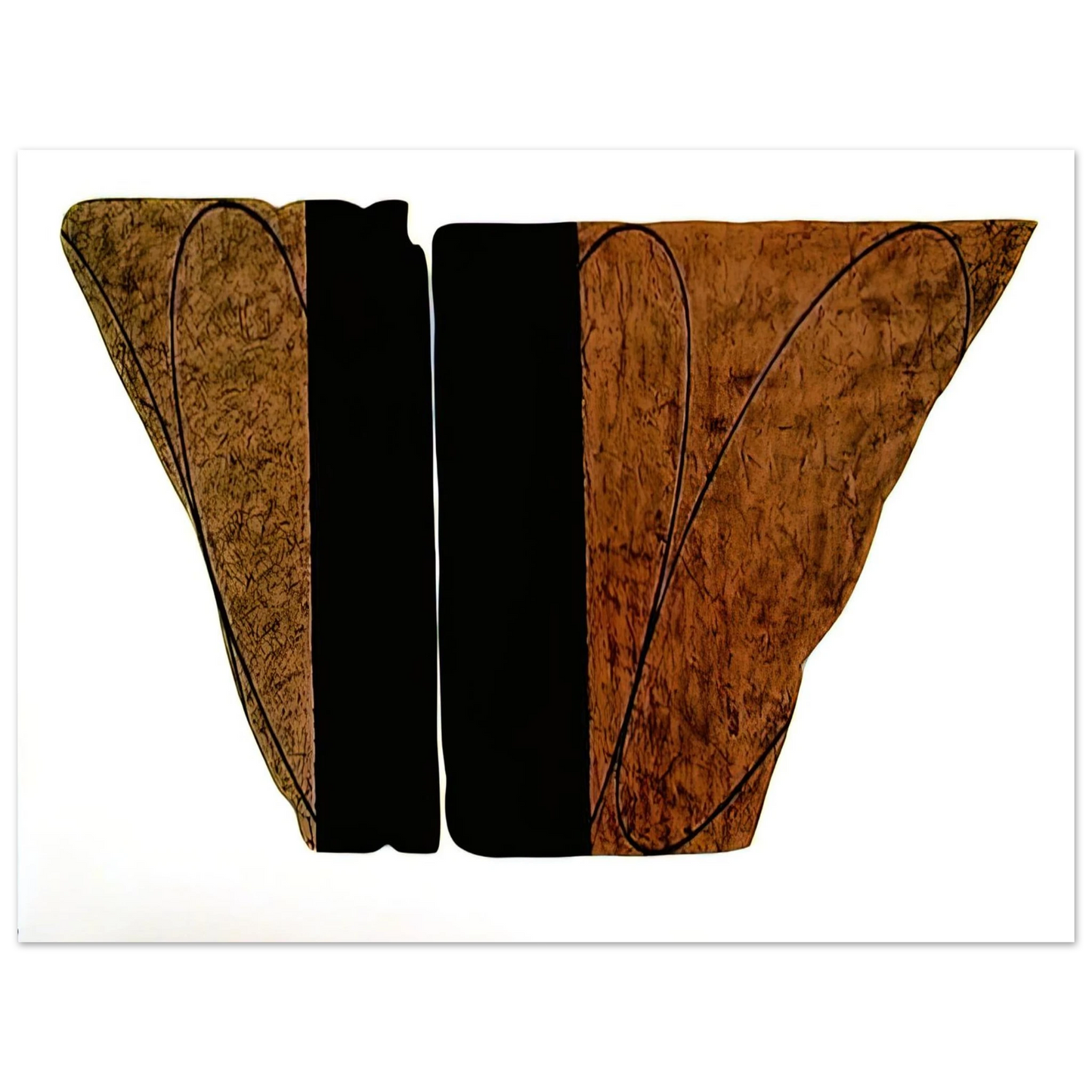 Robert Mangold - FRAGMENT VIII 2001 75x100 cm / 30x40inches Fine Art Poster