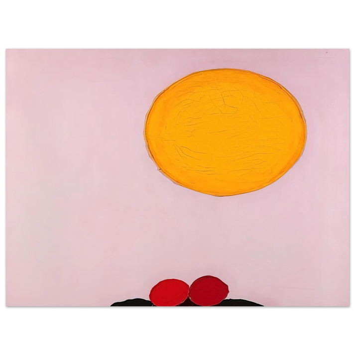 Luis Feito - PAINTING 918 1972 75x100 cm / 30x40inches Fine Art Poster