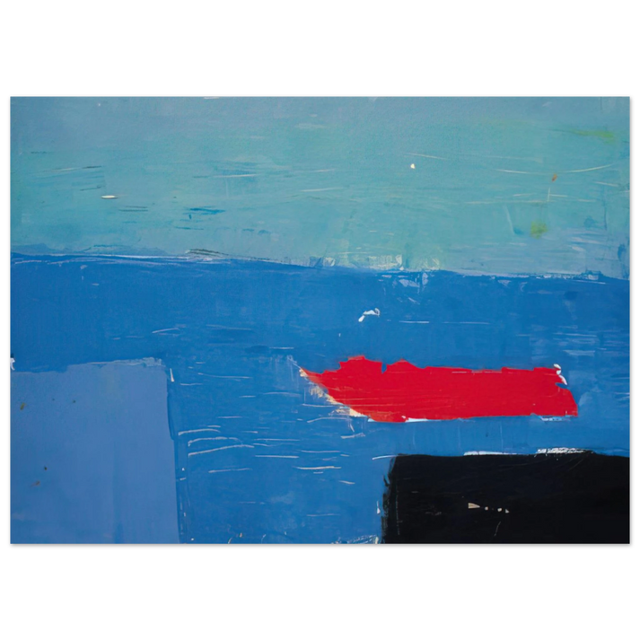 Nicolas de Stael - Bâteau - Lyrical Abstraction Fine Art Poster