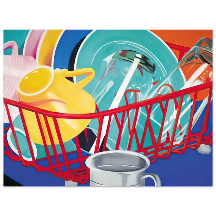 James Rosenquist - Dishes 75x100 cm / 30x40inches Fine Art Poster