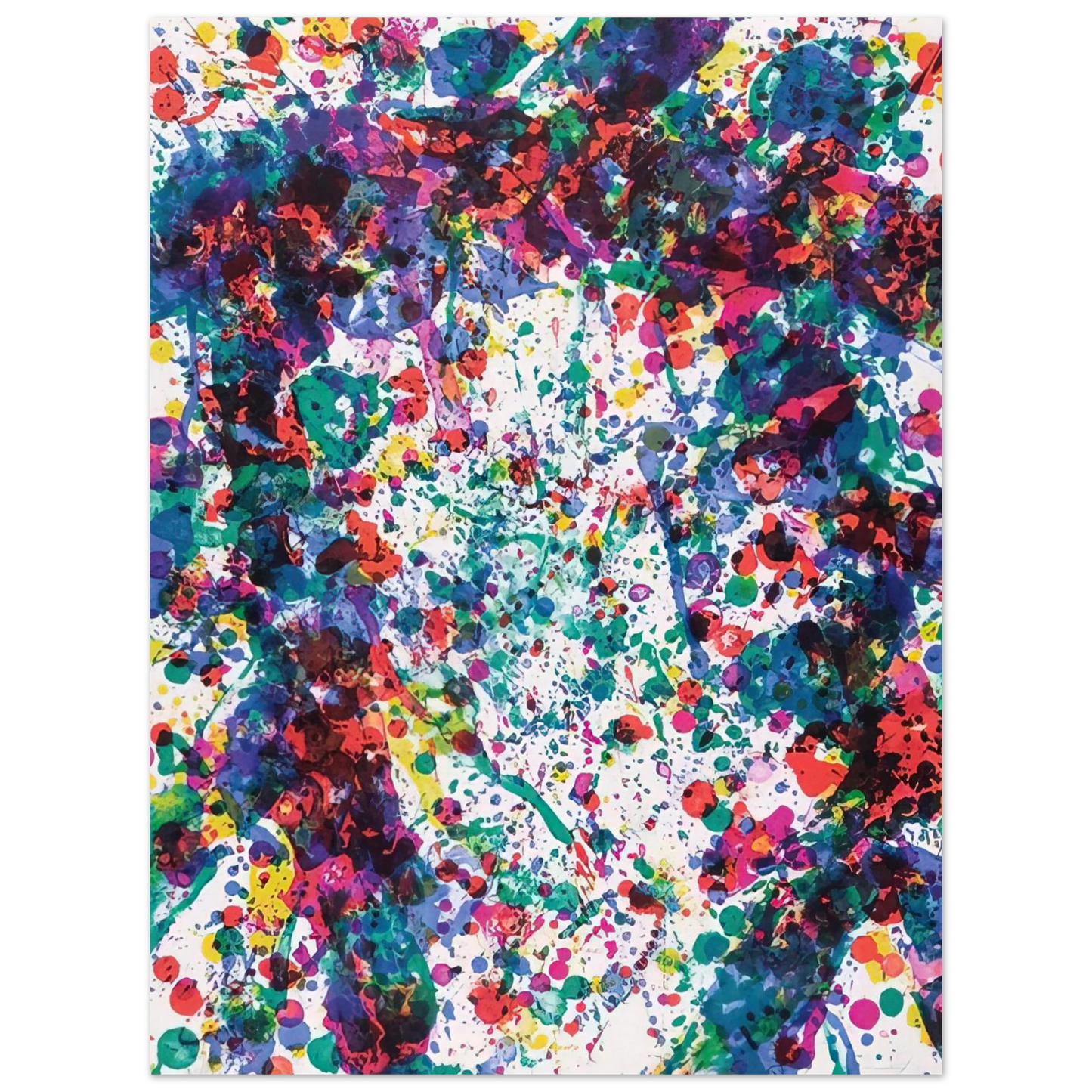 Sam Francis - Dewy Unicorn 75x100 cm / 30x40inches Fine Art Poster