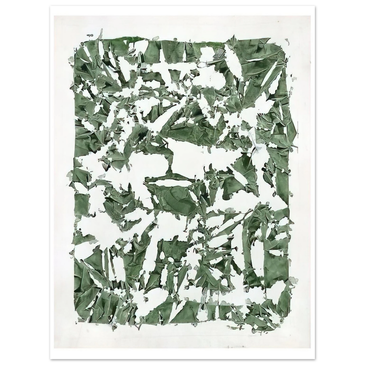 Simon Hantai - Tabula - 1980 75x100 cm / 30x40inches Fine Art Poster