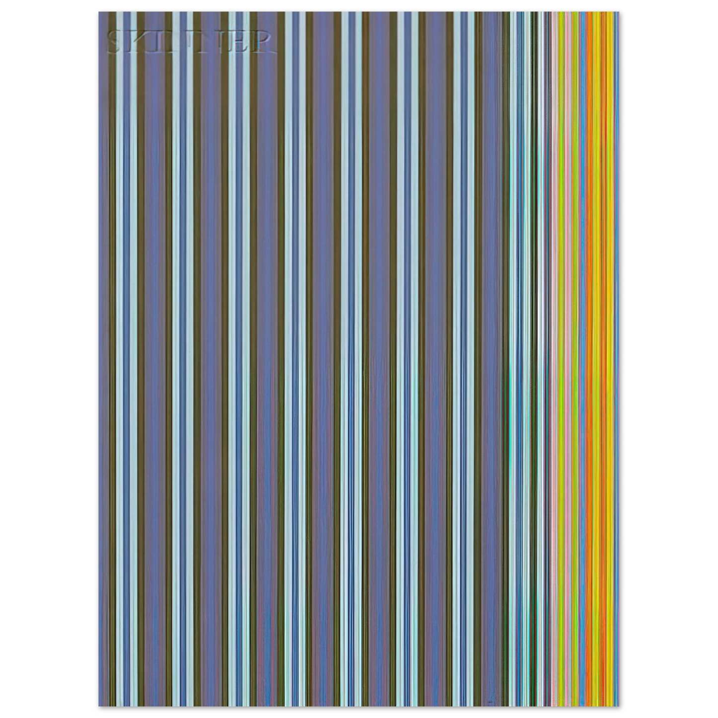 Gene Davis - Jack-in-the-Box - 1969 75x100 cm / 30x40inches Fine Art Poster