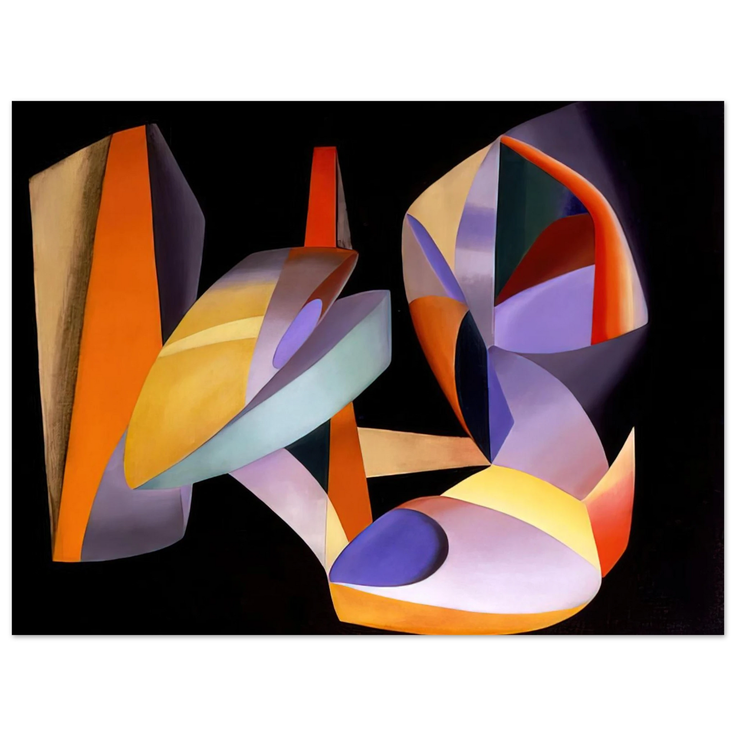 John Ferren - Paris Abstract - Abstract Art 75x100 cm / 30x40inches Fine Art Poster