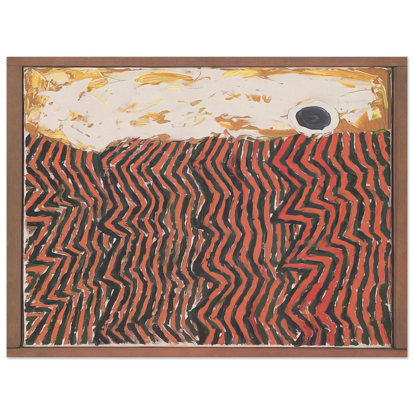 Forrest Bess - Dedication to Van Gogh - 1946 75x100 cm / 30x40inches Fine Art Poster