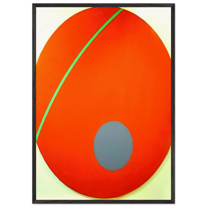 Air - 1962 - Alexander Liberman 70x100 cm / 28x40 inches Framed Art Print – Black Wooden Frame