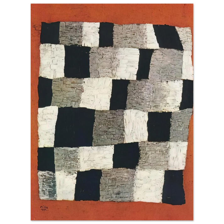 Paul Klee - RHYTHMIC RYTHMICAL 1930 75x100 cm / 30x40inches Fine Art Poster