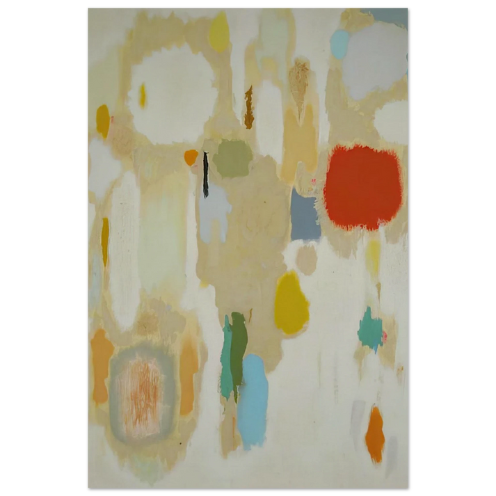 Contemplations on Geraniums - 1952 - John Ferren Art Prints - 100x150 cm / 40x60″ inches | John Ferren Poster | John Ferren Prints