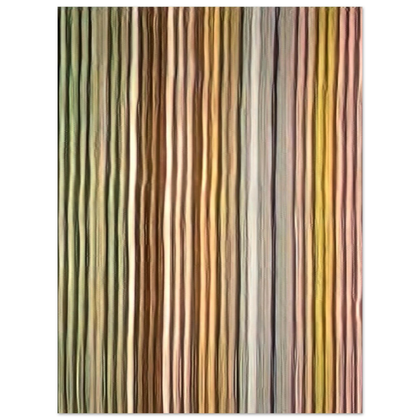 Gene Davis - Long John - 1968 75x100 cm / 30x40inches Fine Art Poster