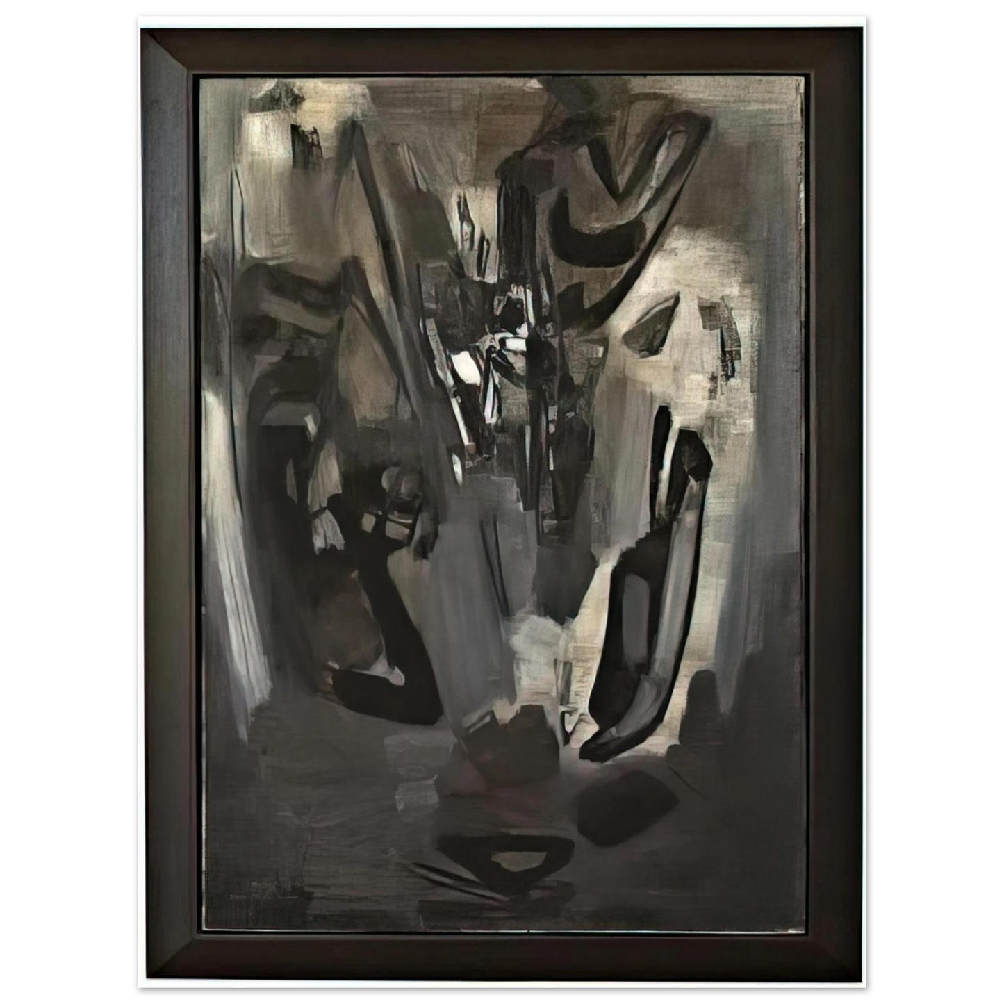 Chu teh Chun - COMPOSITION 1959 75x100 cm / 30x40inches Fine Art Poster
