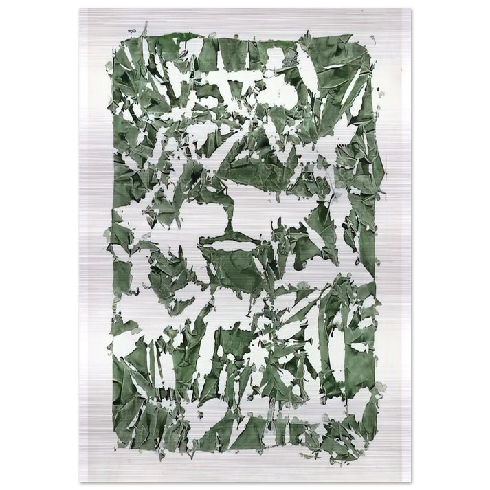 Tabula - 1980 - Simon Hantai Brushed Aluminum Print - 70x100 cm / 28x40 inches | Simon Hantai Aluminum Print | Simon Hantai Prints