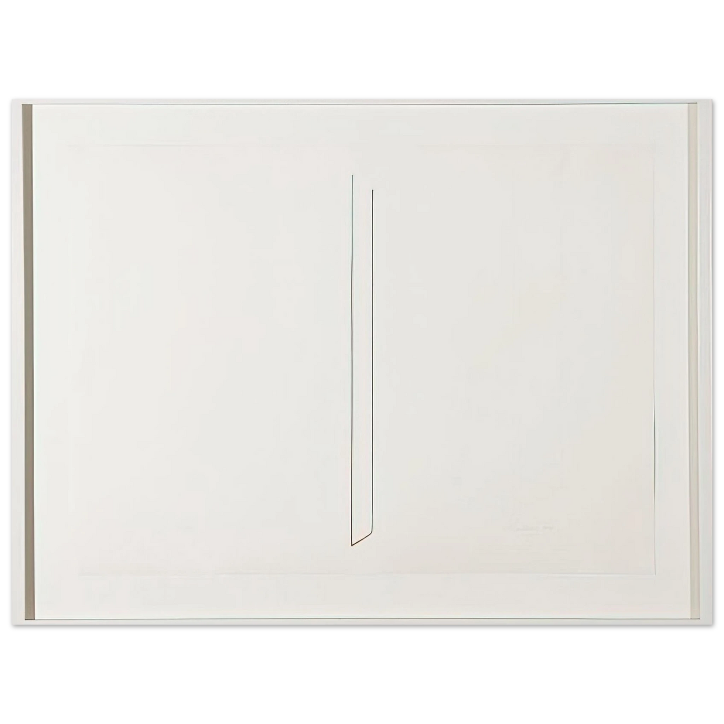 Fred Sandback - Untitled - 1975 75x100 cm / 30x40inches Fine Art Poster