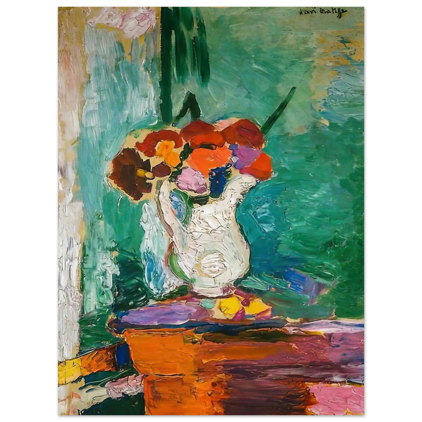 Henri Matisse - FLOWERS 1907 75x100 cm / 30x40inches Fine Art Poster