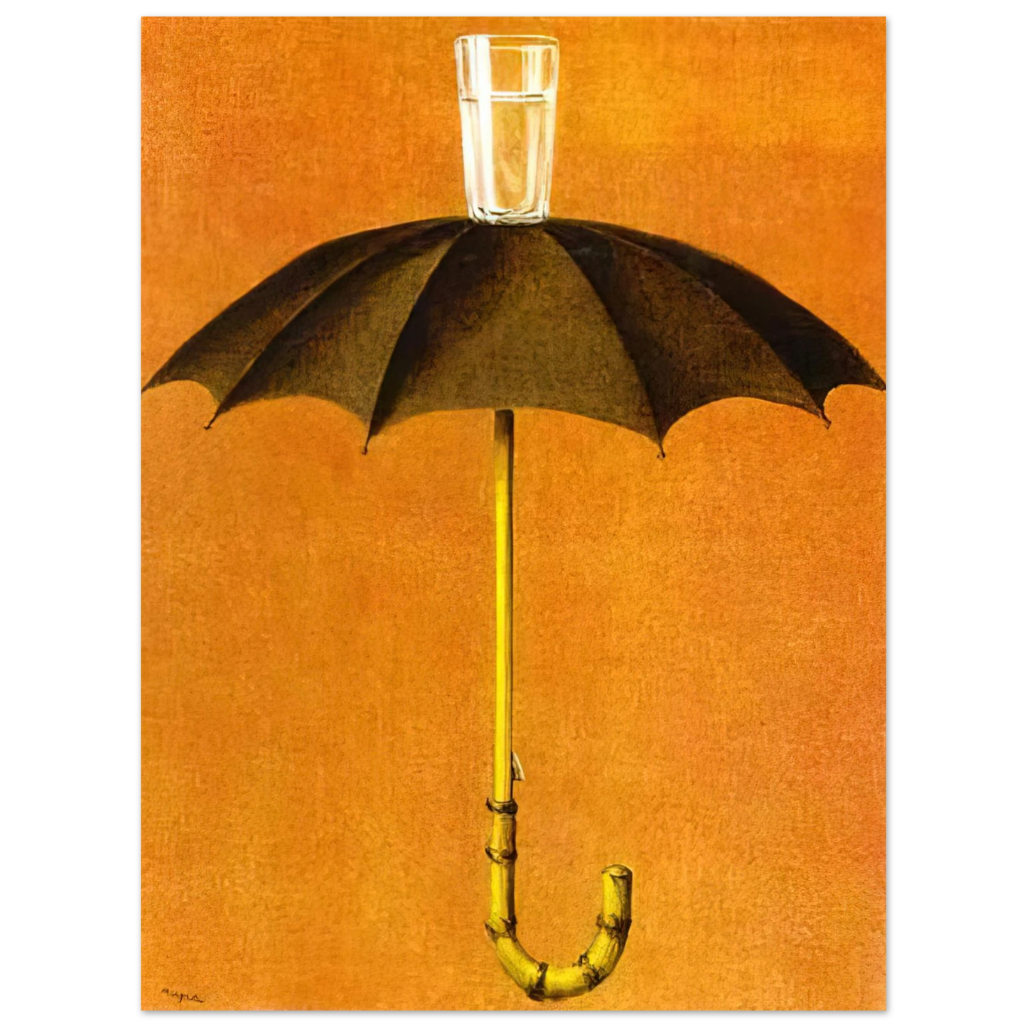 Rene Magritte - HEGEL S HOLIDAY 1958 75x100 cm / 30x40inches Fine Art Poster