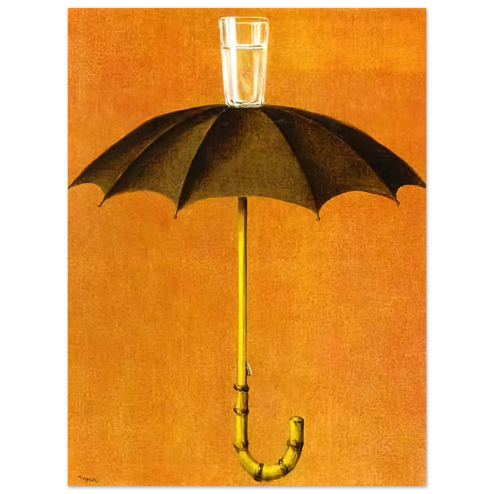 Rene Magritte - HEGEL S HOLIDAY 1958 75x100 cm / 30x40inches Fine Art Poster