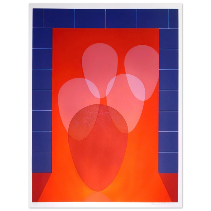 Clarence Holbrook Carter - Fiery Furnace - 1978 75x100 cm / 30x40inches Fine Art Poster