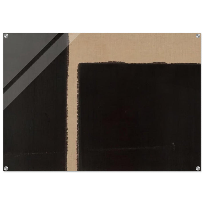 Burnt Umber Ultramarine Blue - 1998 - Yun Hyong-keun Acrylic Print - 70x100 cm / 28x40″ inches