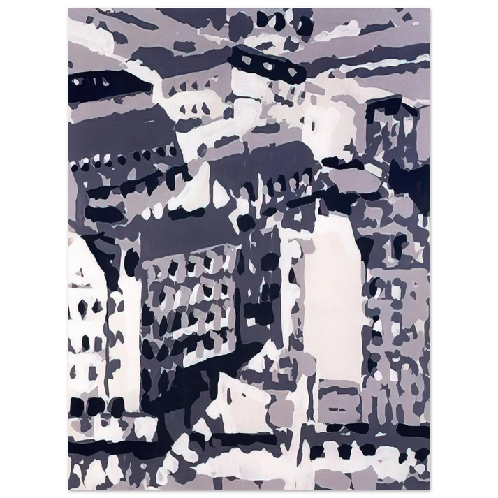 Gerhard Richter - TOWNSCAPE 1969 2 75x100 cm / 30x40inches Fine Art Poster