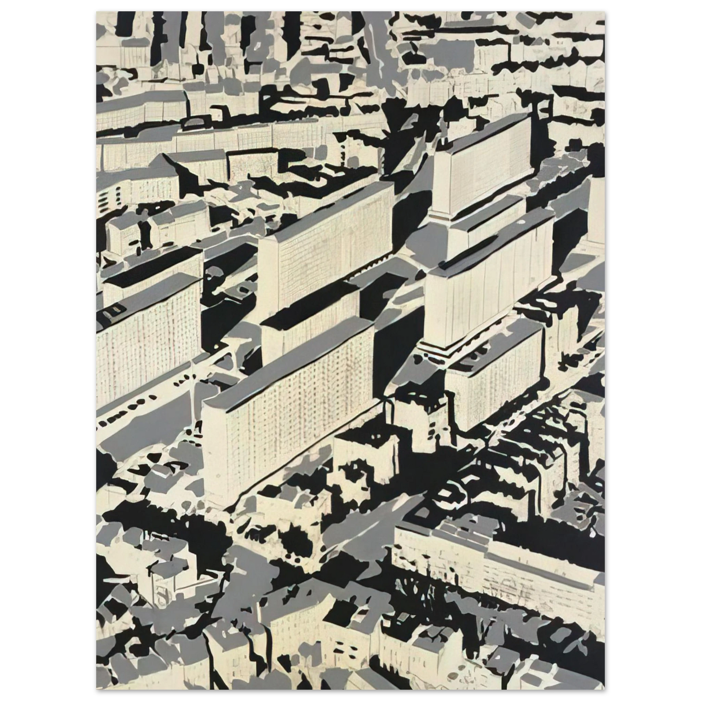 Gerhard Richter - OWNSCAPE HA 1968 75x100 cm / 30x40inches Fine Art Poster