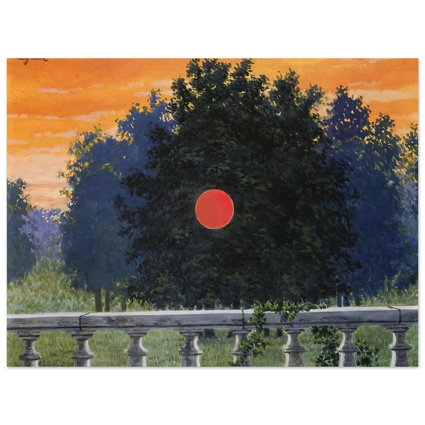 Rene Magritte - BANQUET 1955 75x100 cm / 30x40inches Fine Art Poster