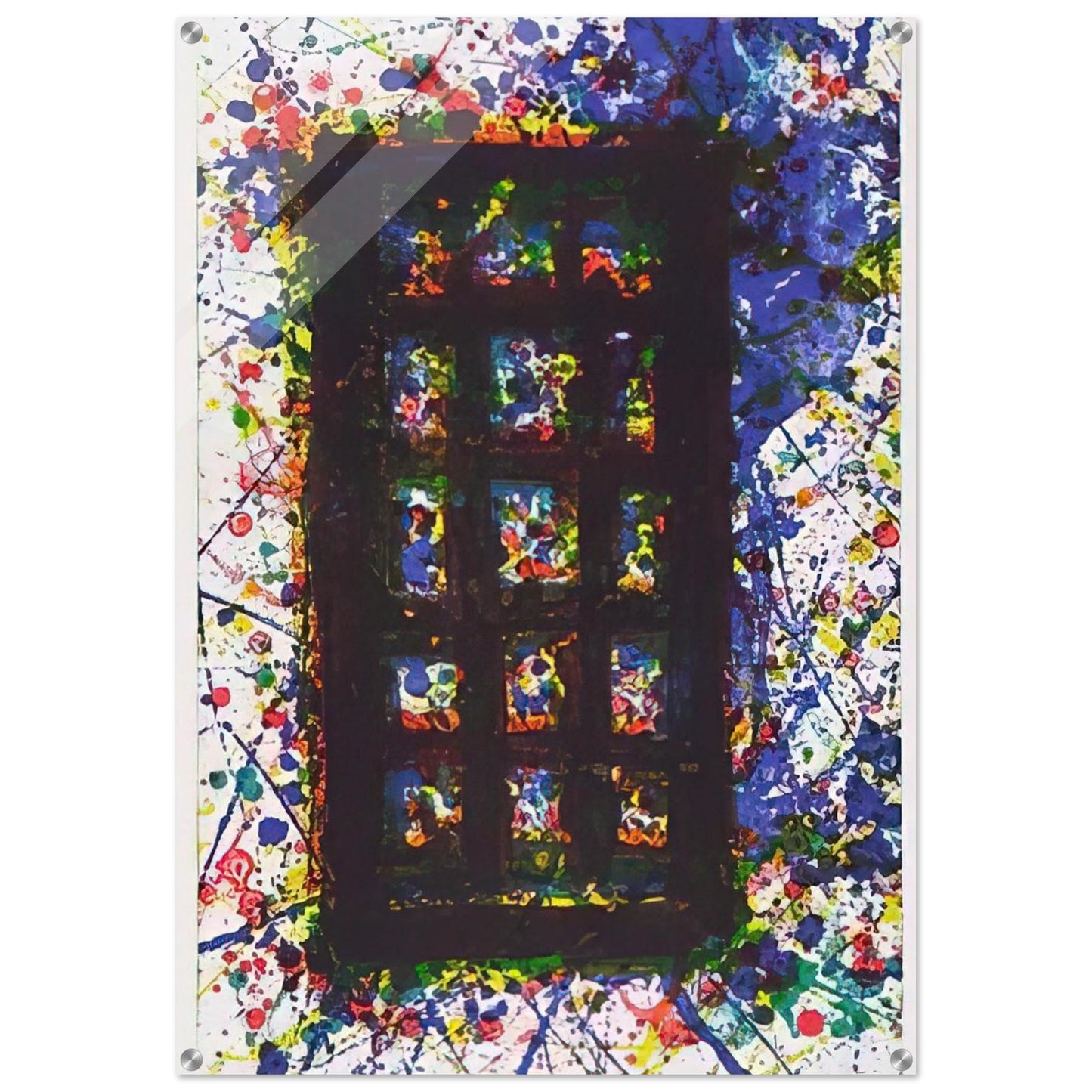 Concert Hall Set II - Sam Francis Acrylic Print - 70x100 cm / 28x40″ inches