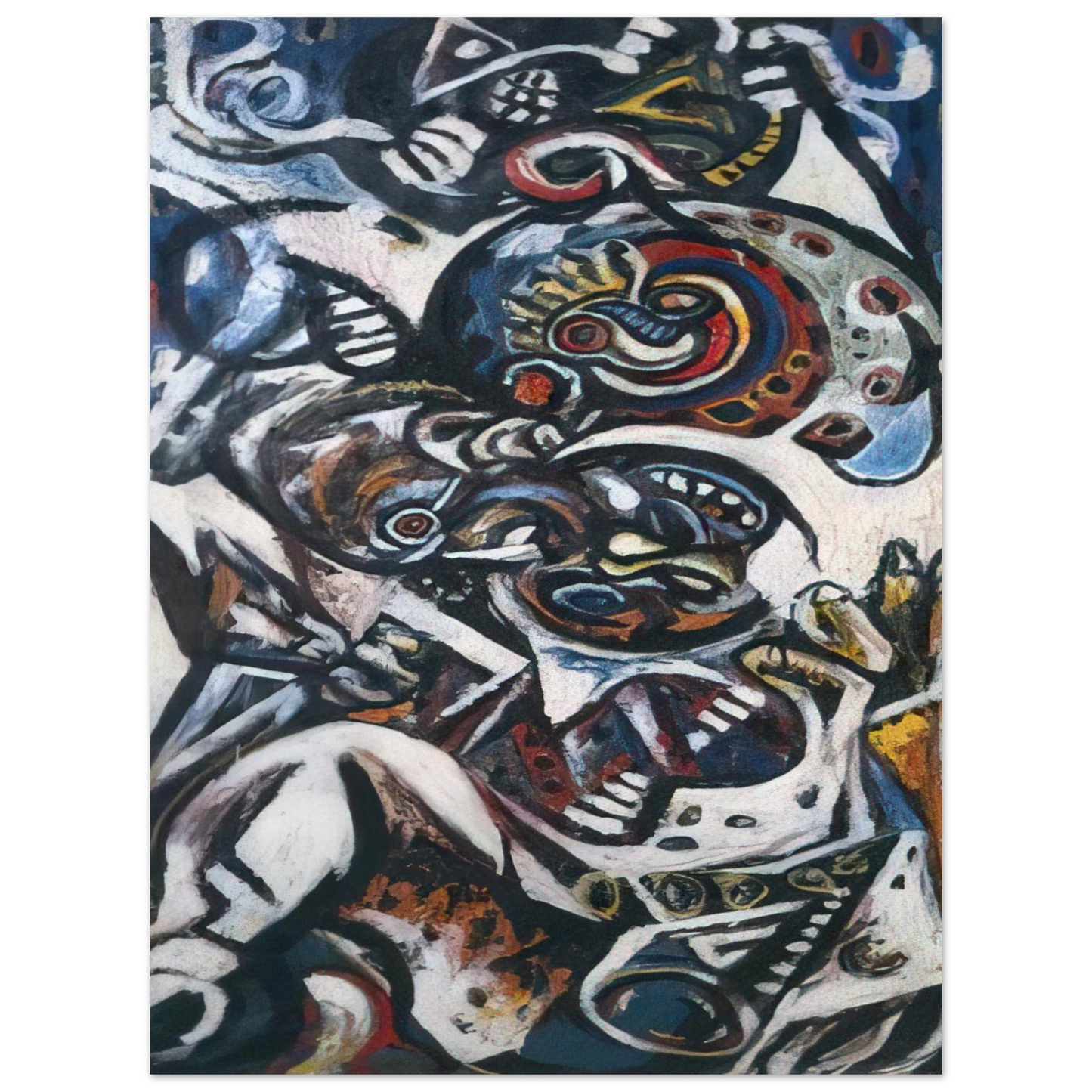 Jackson Pollock - BIRTH 75x100 cm / 30x40inches Fine Art Poster