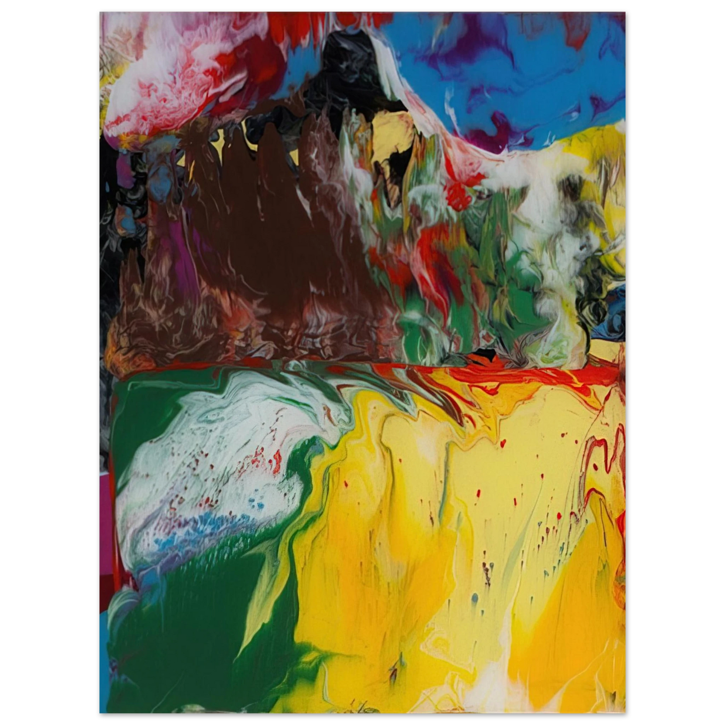 Gerhard Richter - SINDBAD 2008 75x100 cm / 30x40inches Fine Art Poster