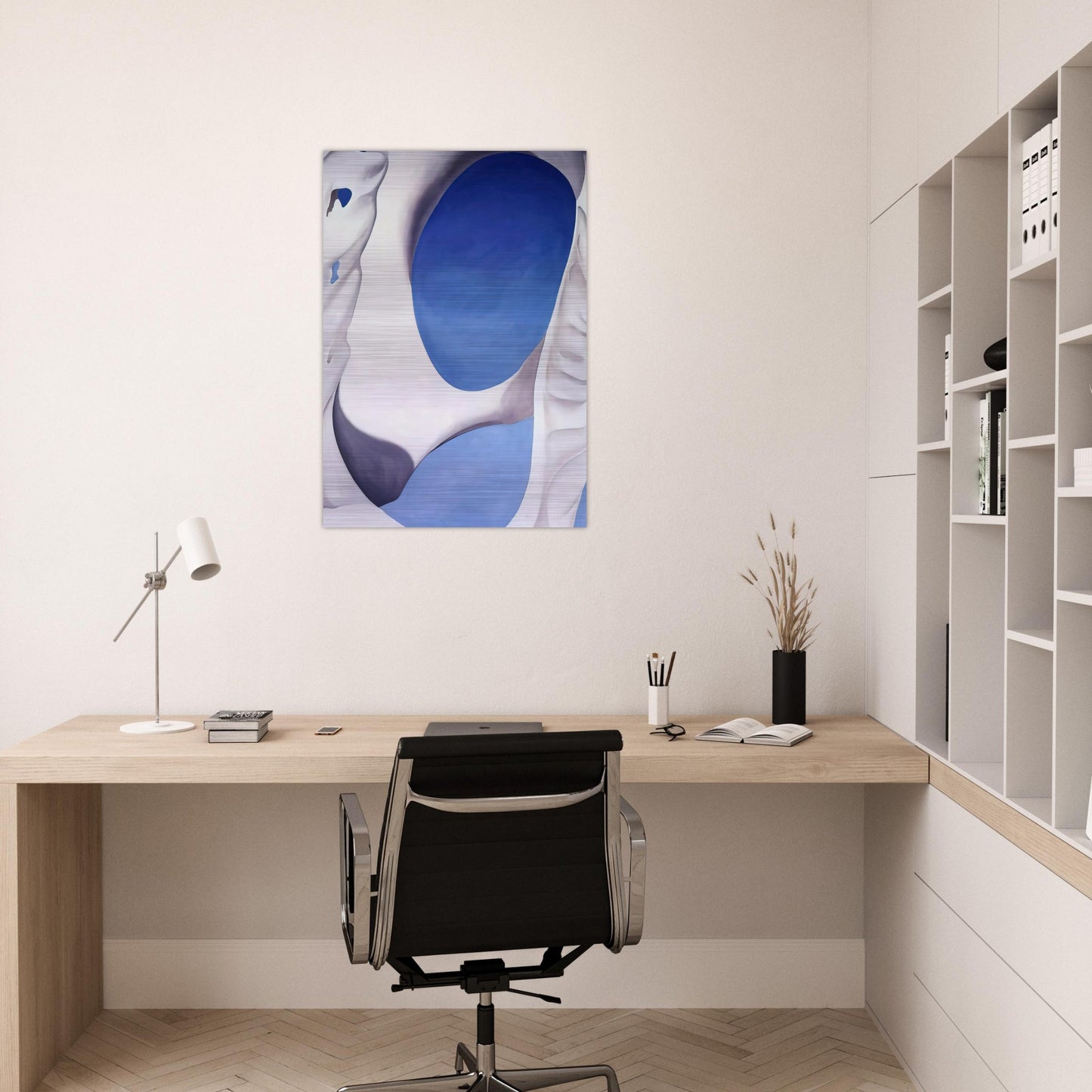 Pelvis II - Georgia O'Keeffe Brushed Aluminum Print - 70x100 cm / 28x40 inches | Georgia O'Keeffe Aluminum Print | Georgia O'Keeffe Prints