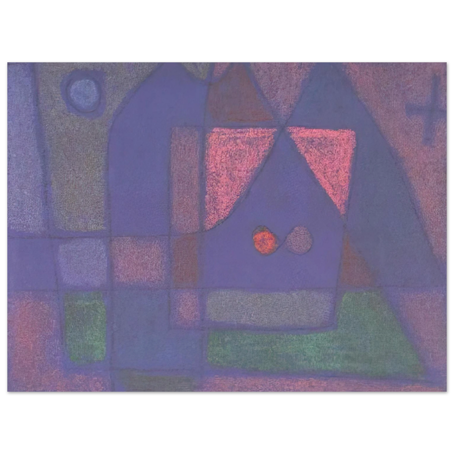 Paul Klee - SMALL ROOM IN VENICE 75x100 cm / 30x40inches Fine Art Poster
