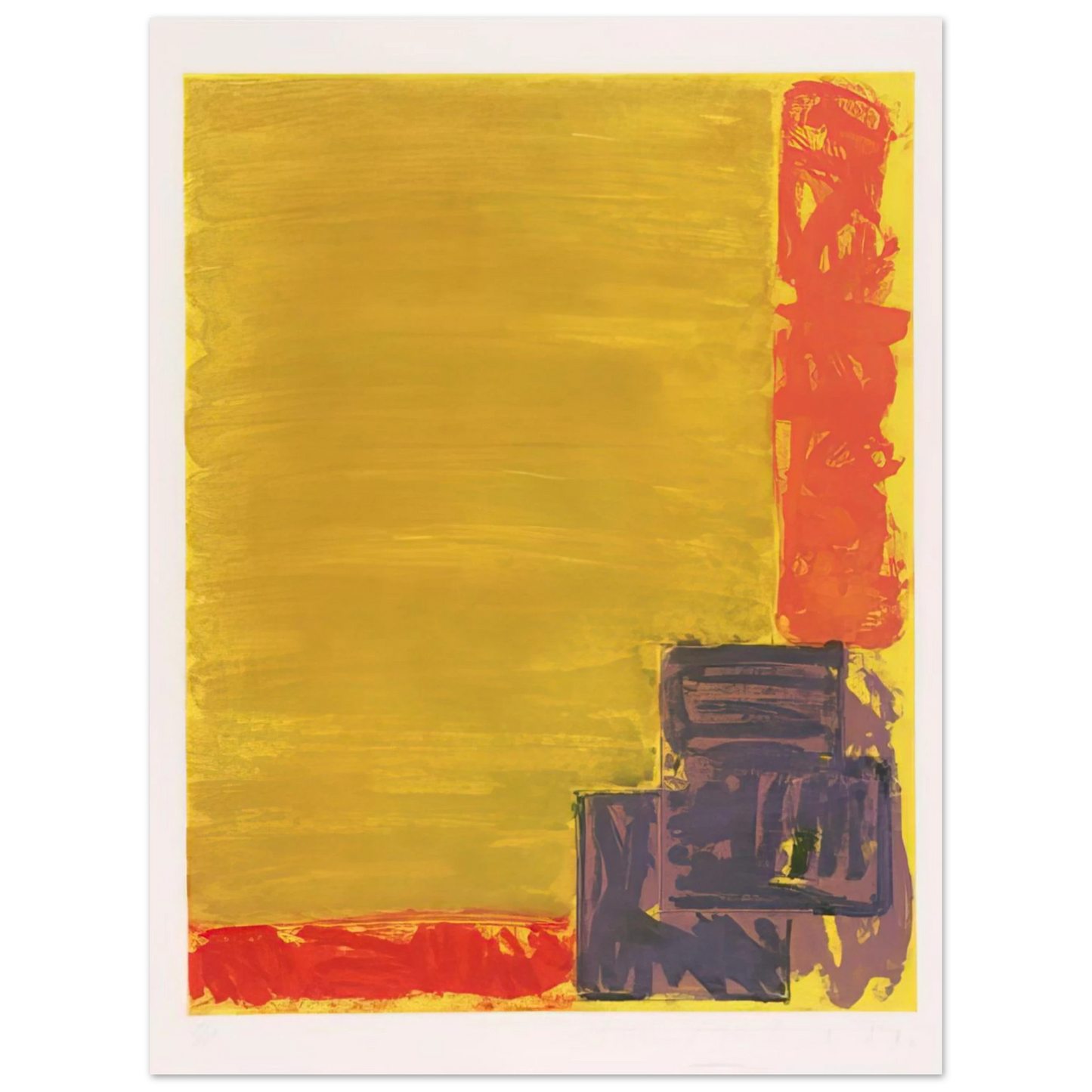 John Hoyland - View - 1979 75x100 cm / 30x40inches Fine Art Poster