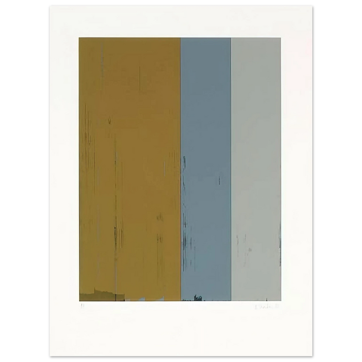 Brice Marden - Untitled Lewison 24-5 - Color Field Painting 75x100 cm / 30x40inches Fine Art Poster