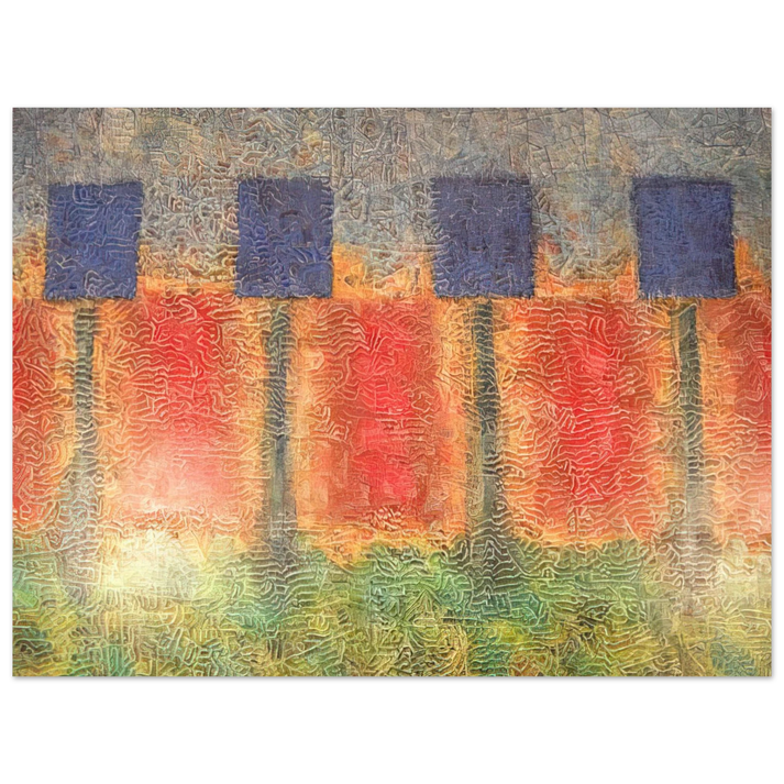 Jimmy Ernst - Dusklight - 1980 75x100 cm / 30x40inches Fine Art Poster