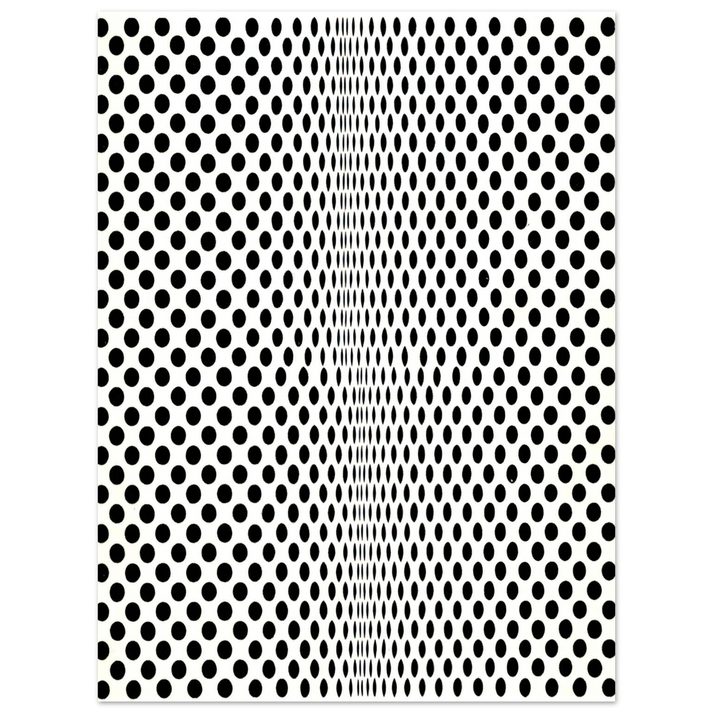 Bridget Riley - FISSION 1963 75x100 cm / 30x40inches Fine Art Poster