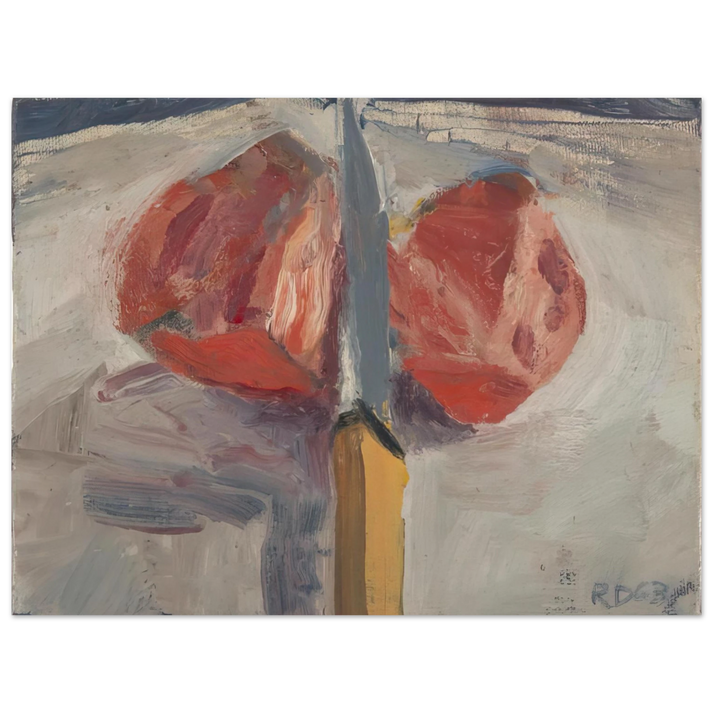 Richard Diebenkorn - Tomato and Knife 75x100 cm / 30x40inches Fine Art Poster
