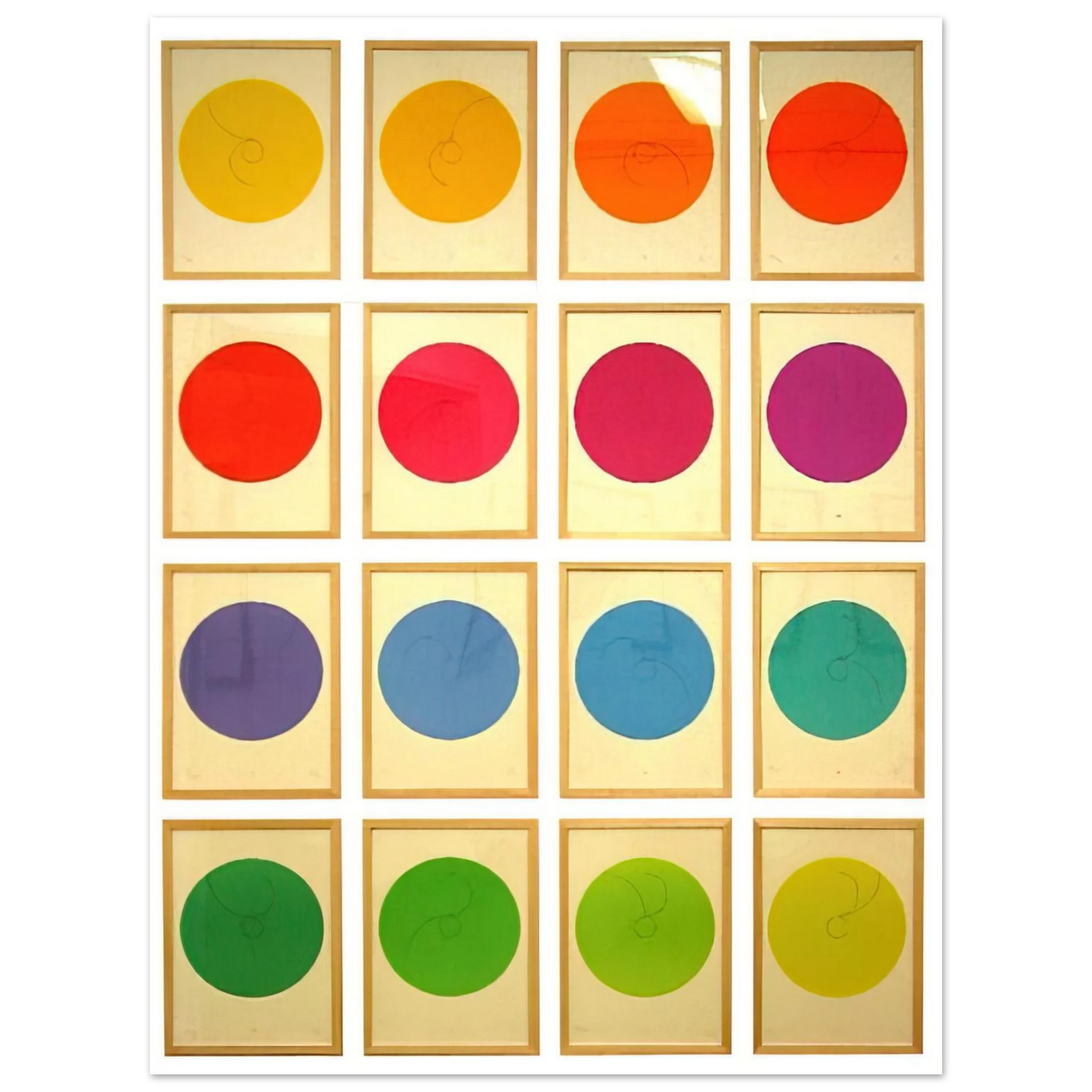 Max Bill - Constellations - 1974 75x100 cm / 30x40inches Fine Art Poster