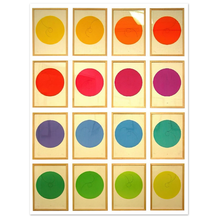 Max Bill - Constellations - 1974 75x100 cm / 30x40inches Fine Art Poster