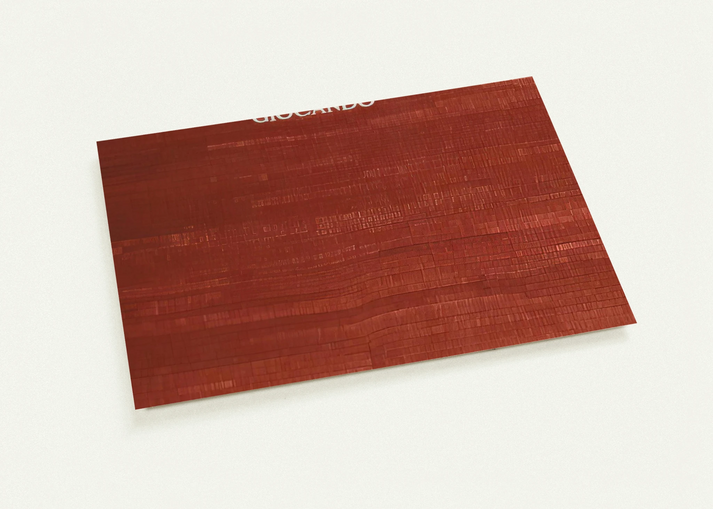 GIOCANDO By Alighiero Boetti Pack of 10 Post Cards | Alighiero Boetti Post Cards | A6 (10.5 x 14.8 cm) - 4.1 x 5.8 inches