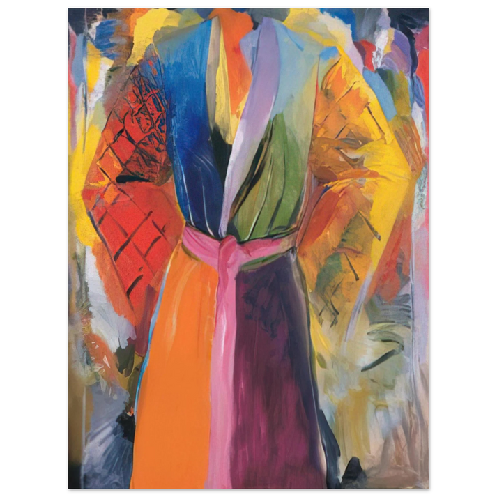 Jim Dine - THE ROBE FOLLOWING HER 4 1985 75x100 cm / 30x40inches Fine Art Poster