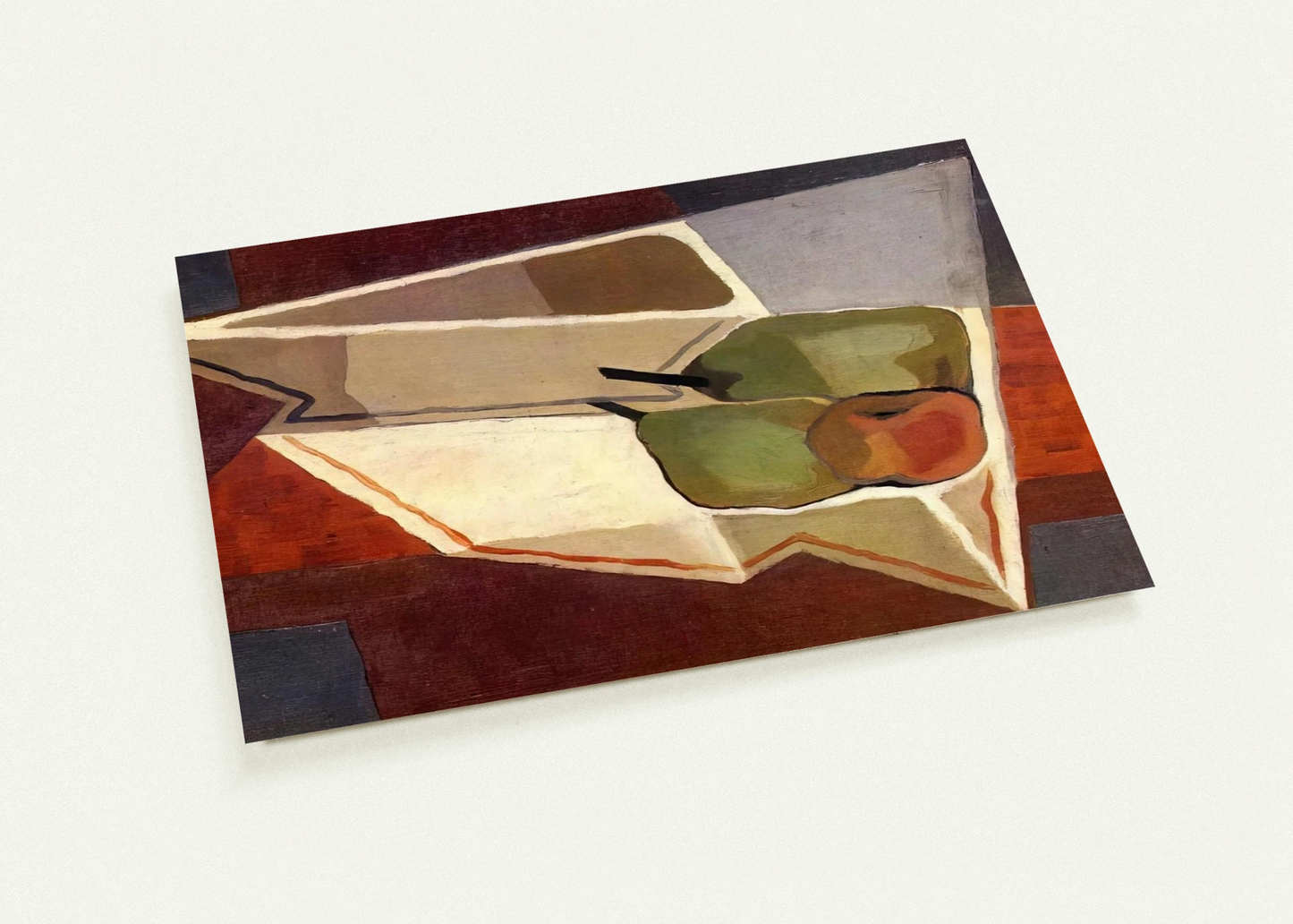 FRUIT WITH BOWL 1926 By Juan Gris Pack of 10 Post Cards | Juan Gris Post Cards | A6 (10.5 x 14.8 cm) - 4.1 x 5.8 inches