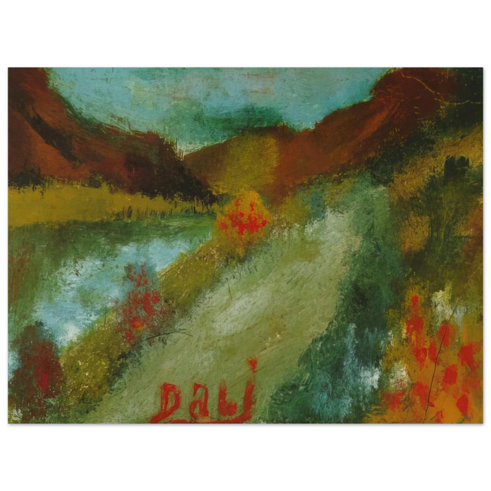 Salvador Dali - LANDSCAPE 2 75x100 cm / 30x40inches Fine Art Poster